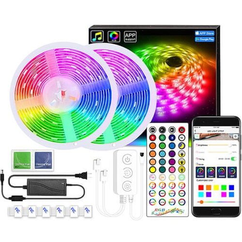 Elmark LED trak set RGB IP65 10M, (20381351) Cene