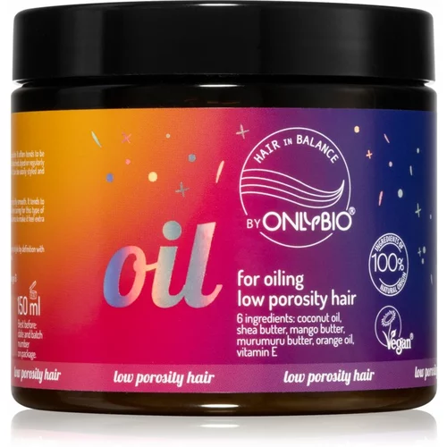 OnlyBio Hair in Balance hranilno olje za lase 150 ml