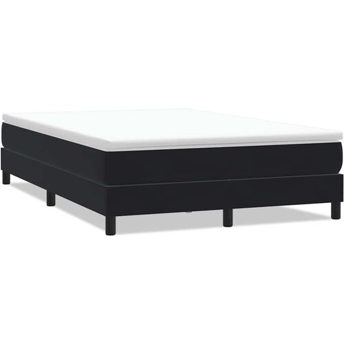 Box Spring krevet bez madraca crni 160x220 cm samt Slike