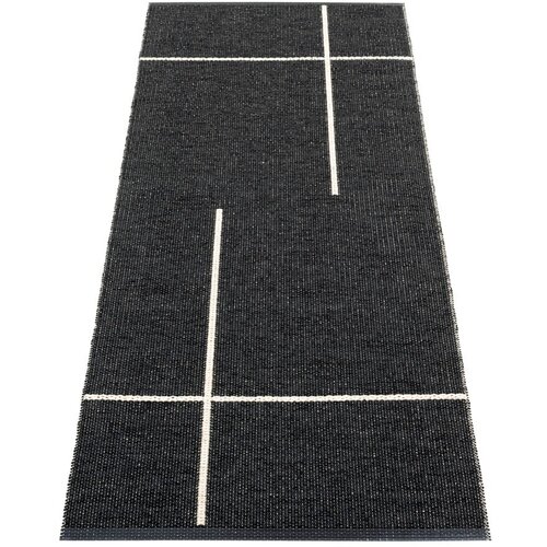 Pappelina črn zunanji in notranji tekač 70x180 cm fred black &amp;ndash; Slike