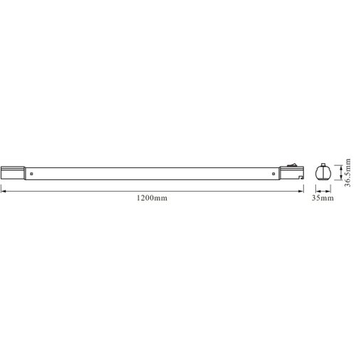 Osram Podelementna LED svetilka Ledvance TubeKIT (19 W, dolžina: 120 cm, toplo bela svetloba) Slike