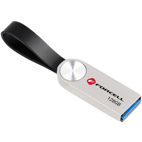 Forcell F-DATA Metal 128 GB USB flash USB 3.2 Gen 1 (USB A) srebrni Slike