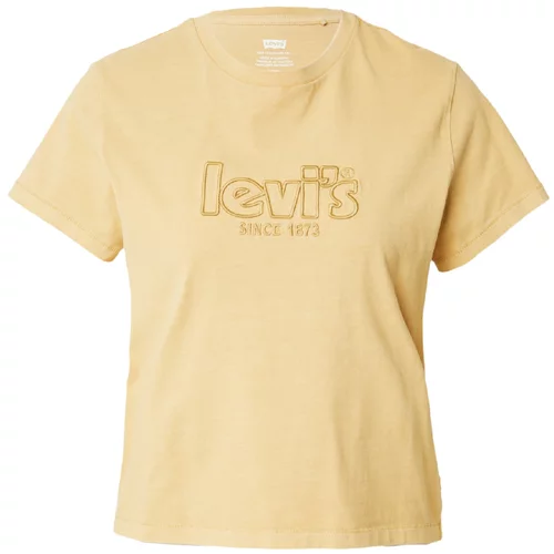 Levi's Majica 'Graphic Classic Tee' gorčica