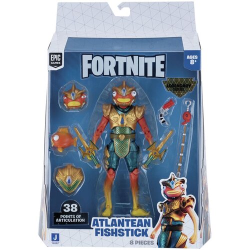 Fortnite Legendary Series Atlantean Fishstick, 6-palčna zelo podrobna figura fnt-fig., (20839565) Cene