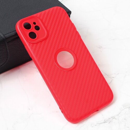  Torbica carbon stripe za iphone 11 6.1 crvena Cene