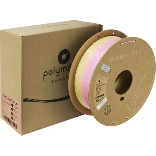 Polymaker polyterra gradient pla pastel rainbow, 1,75 mm / 1000 g Slike