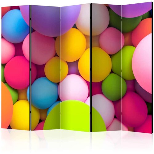  Paravan u 5 dijelova - Colourful Balls II [Room Dividers] 225x172 Cijene