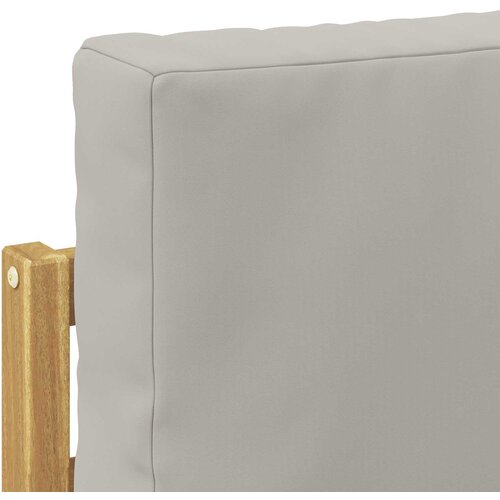  Setovi sofa 3 kom. Bijela i svjetlosiva Polyester Slike