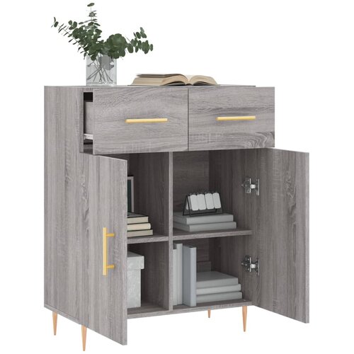  Komoda boja hrasta sonome 69,5 x 34 x 90 cm konstruirano drvo Slike