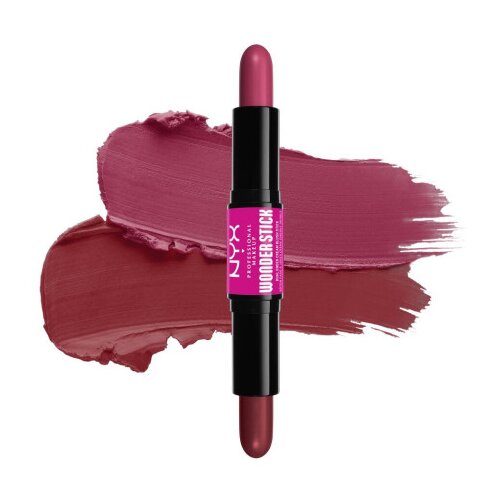 NYX Professional Makeup kremno rdečilo - Wonder Stick Blush - Deep Magenta & Ginger (WSB04) Cene