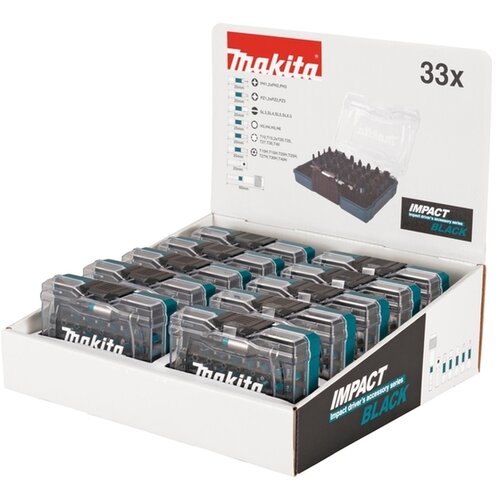 Makita 33-delni set za vijačenje IMPACT BLACK 10kos E-12441-10 Slike