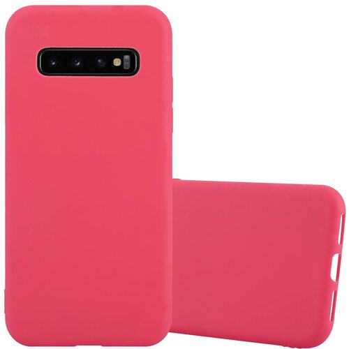 Cadorabo Case, združljiv s Samsungom v Candy Red - Zaščitni pokrov iz fleksibilnega silikona TPU, (20571408) Cene