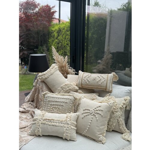 Mioli Decor Dekorativna jastučnica Den001, 30x50 cm, Bež Slike