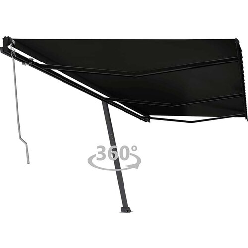  Prostostoječa avtomatska tenda 600x350 cm antracitna, (20729071) Cene