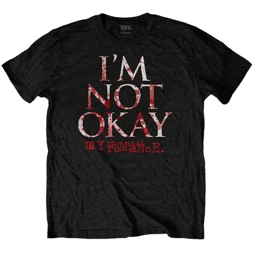 My Chemical Romance Košulja I'm Not Okay Unisex Black S