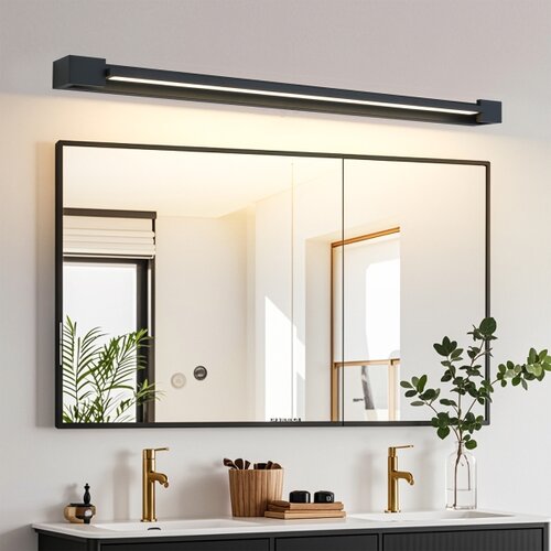  Brilagi-LED Kupatilsko osvetljenje za ogledalo AQUA LINE LED/24W/230V 90 cm IP44 crna Slike