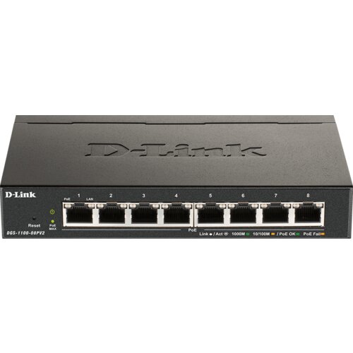 D-Link / DLink D-Link switch web upravljivi PoE, DGS-1100-08PV2 Cijene