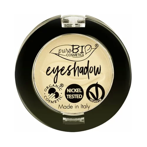 puroBIO cosmetics compact eye shadow - 11 banane (mat)