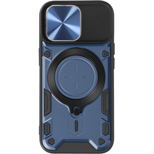 AVIZAR Magnetni ovitek za iPhone 15 Pro Max, združljiv z MagSafe, za&amp;scaron;cita kamere - modra, (20918067) Slike