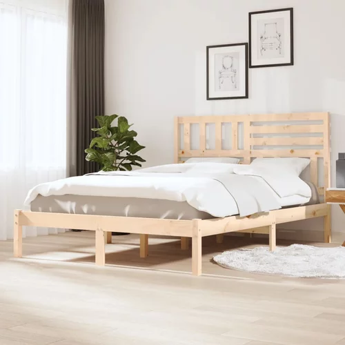  Okvir za krevet od masivne borovine 160 x 200 cm