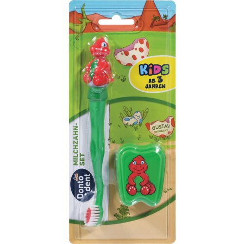 Dontodent KIDS dvodelni set za mlečne zube, od 3. godine 1 kom Cene