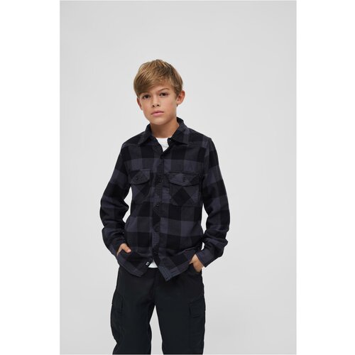 Brandit Children's shirt black/grey Cene