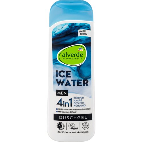 alverde NATURKOSMETIK MEN 4in1 ICE WATER gel za tuširanje 250 ml Cene