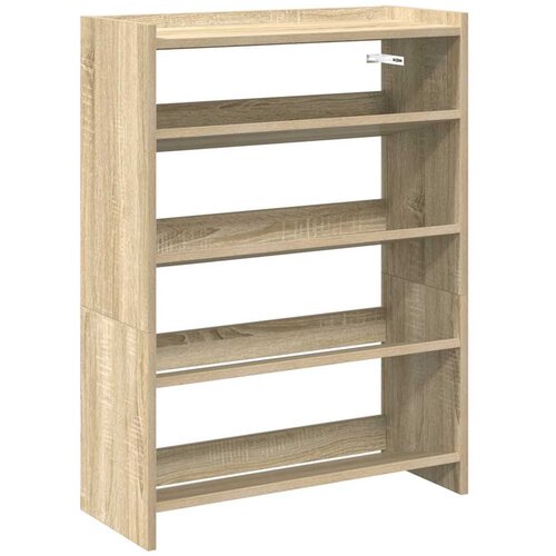 Maison Chic Regal za čevlje - Polica za čevlje sonoma hrast 60x25x81 cm inženirski les, (21777695) Cene