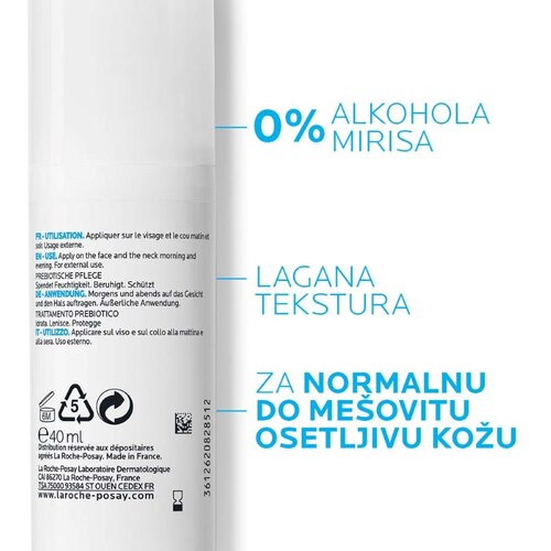 La Roche Posay Toleriane Sensitive Soothing Moisturizer hidratantna njega za osjetljivu kožu 40 ml za ženske Slike