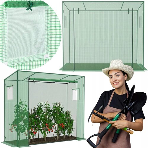 springos VRTNA FOLIJA TUNEL 200x80x170cm UV-4 folija hortikulturna FOLIJA ZA RASTLINJAK, (21632317) Cene