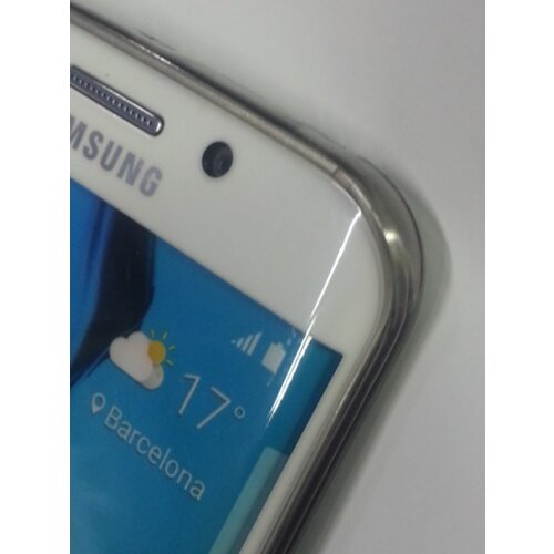  Ultra tanek silikonski ovitek za samsung galaxy S6 edge G925 - prozorno temen Slike