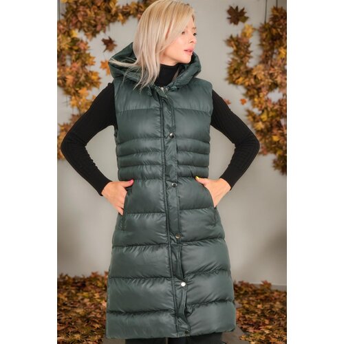 Dewberry Z6757 WOMEN'S VEST-PLAIN GREEN Cijene