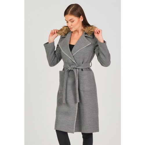 Dewberry Z6580 WOMEN'S COAT-ON GREY Cijene