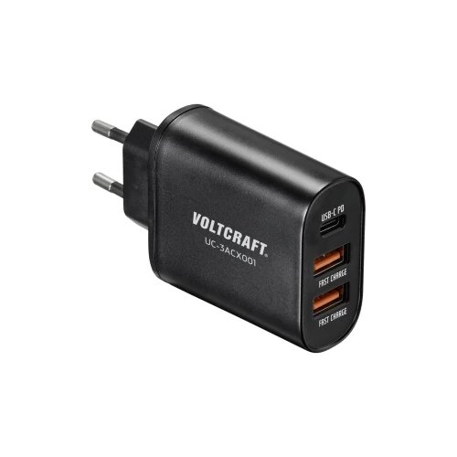 Voltcraft UC-3ACX001 VC-12231145 USB punjač utičnica Izlazna struja maks. 3000 mA 3 x USB, USB-C® utičnica (power delive Cijene