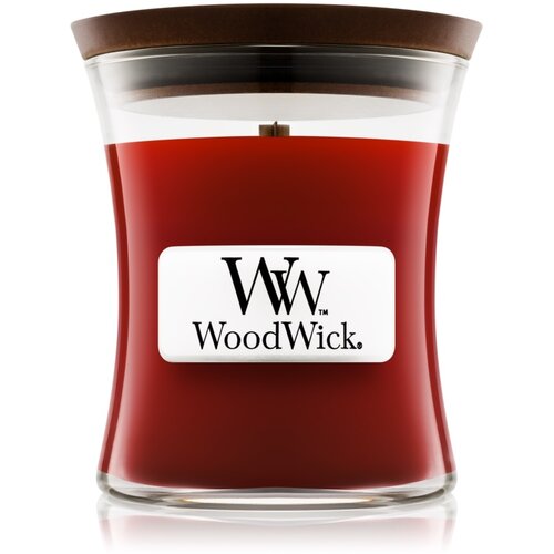 WoodWick Cinnamon Chai di&amp;scaron;eča sveča z lesenim stenjem 85 g Slike