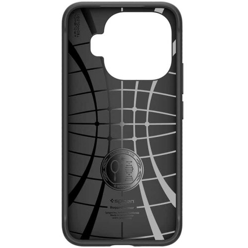 Spigen RUGGED ARMOR maska za Xiaomi 15T Pro mat crna ACS11152 Slike