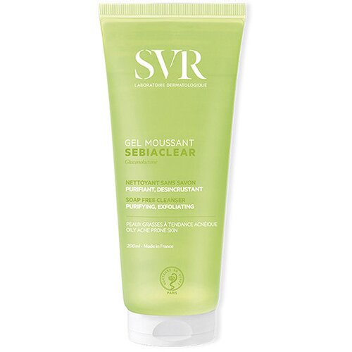 SVR Penu&amp;scaron;avi gel za či&amp;scaron;ćenje lica Sebiaclear, 200ml Slike