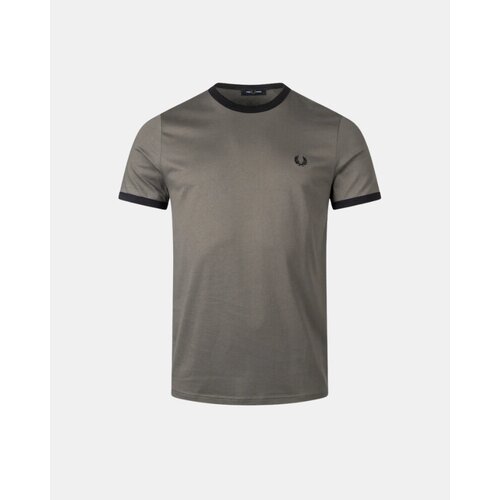 Fred Perry Majice s kratkimi rokavi M3519 Siva Slike