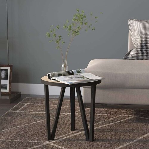 vidaXL Stolić za čaj boja hrasta sonome &Oslash; 35 cm MDF Cijene