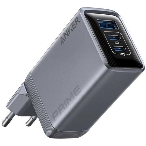 Anker Prime 100W GaN zidni brzi punjač, 3-porta (2x USB-C i 1x USB-A) srebrni Cene