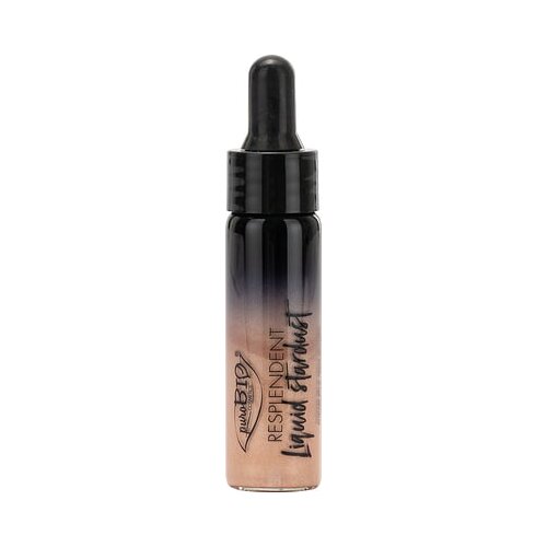 PuroBIO cosmetics resplendent liquid stardust luminizer - 01 champagne Slike