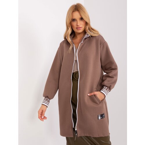 RELEVANCE Sweatshirt-RV-BL-9225.96P-brown Cene