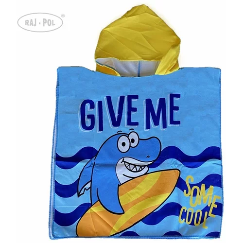 Raj-Pol Kids's Towel Beach Poncho Shark