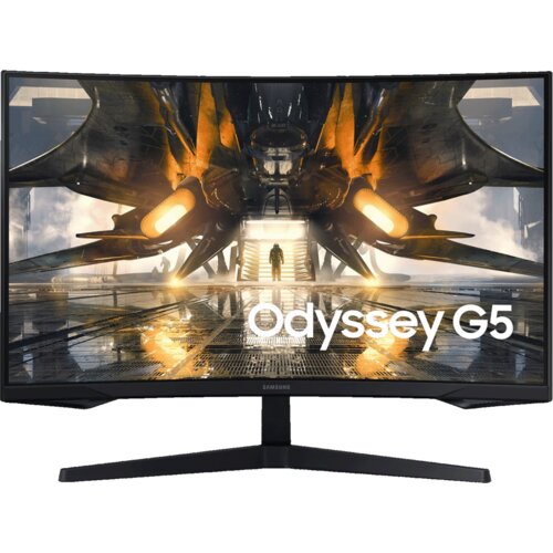 Samsung Monitor 27”,Zakrivljeni,WQHD,G5 Odyssey, HDMI,Display Port – LS27AG550EPXEN Cijene