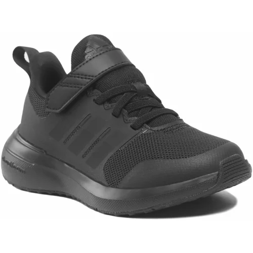 Adidas Čevlji Fortarun 2.0 Cloudfoam Sport Running Elastic Lace Top Strap Shoes HP3118 Core Black/Core Black/Carbon