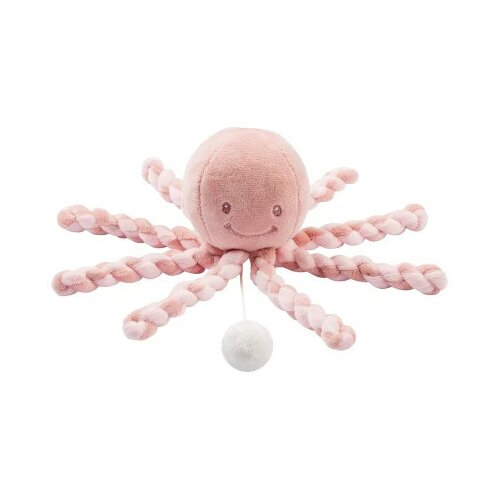 Nattou plišana muzička hobotnica lapidou pink ( A060793 ) Slike