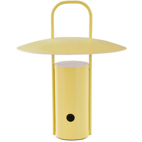 Jotex Rumena kovinska LED zatemnitvena namizna svetilka (vi&amp;scaron;ina 24 cm) Venna &amp;ndash; Slike