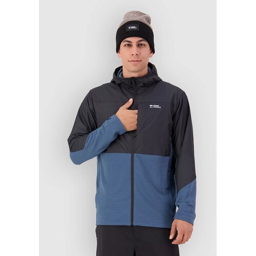 Mons Royale Offgrid Merino Fleece Wind Jakna orian blue / black Slike