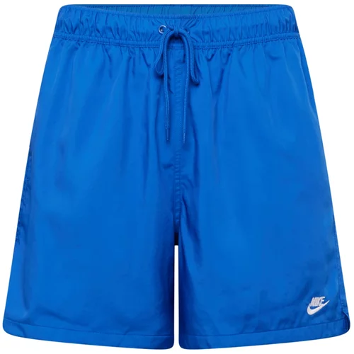 Nike Sportswear Hlače 'CLUB' kraljevsko plava / bijela