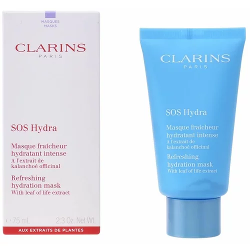 Clarins SOS Hydra vlažilna maska za obraz 75 ml za ženske